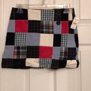 Talbots Kids Patchwork Skort